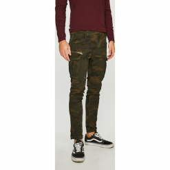 Jack & Jones - Spodnie. Spodnie materiałowe męskie Jack & Jones, bez wzorów, z bawełny. W wyprzedaży za 119.90 zł.