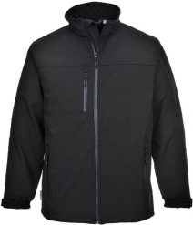 Kurtka męska Portwest - Kurtka Softshell (3L). szary M. Szare kurtki męskie Portwest, l, bez wzorów, z softshellu, bez kaptura. Za 204.47 zł.