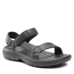 Sandały Teva. Czarne buty zimowe męskie Teva, bez wzorów, sportowe, bez zapięcia. Za 109.99 zł.