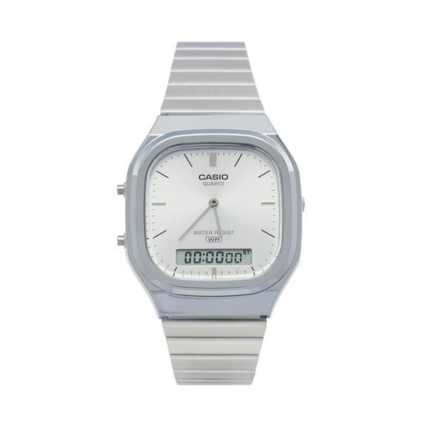 Zegarek Casio. Szare zegarki damskie Casio, srebrne. Za 299.99 zł.