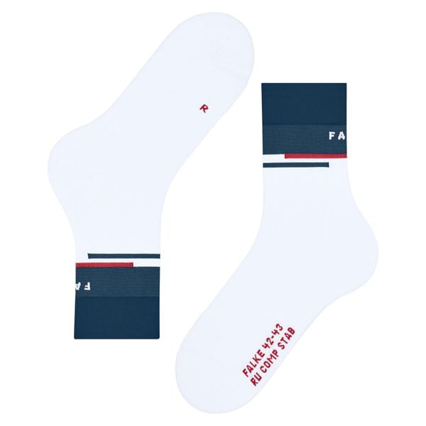 Skarpety kompresyjne Falke RU Stabilizing. Białe skarpety męskie Falke, bez wzorów. Za 160.50 zł.