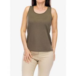Top damski Royal Robbins Spotless Evolution Tank. Zielone koszulki sportowe damskie ROYAL ROBBINS, bez wzorów, bez ramiączek. Za 219.99 zł.