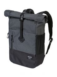 Plecak Holler z rolowanym zamknięciem 28L Meatfly. Szare plecaki męskie Meatfly, bez wzorów, z materiału. Za 271.99 zł.