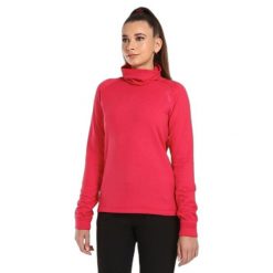 Sweter damski Kilpi Rolo. Czerwone swetry nierozpinane damskie Kilpi, na zimę, xs, bez wzorów, sportowe, bez kołnierzyka, bez ramiączek. Za 215.49 zł.