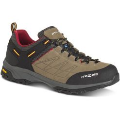 Buty trekkingowe męskie TREZETA Raider z membraną WP. Czarne buty zimowe męskie Trezeta, bez wzorów, bez obcasa, bez zapięcia. Za 549.90 zł.