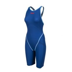 Strój kąpielowy dla kobiet Arena Powerskin Core Fx Cb. Niebieskie stroje kąpielowe damskie ARENA, s, bez wzorów, z materiału. Za 2,348.43 zł.
