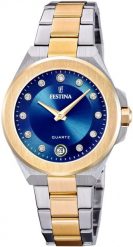 Zegarek damski Festina F20702-3 CYRKONIE srebrny. Szare zegarki damskie Festina, srebrne. Za 599.00 zł.