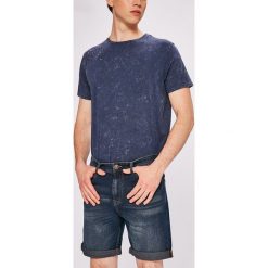 Produkt by Jack & Jones - Szorty. Niebieskie szorty męskie PRODUKT by Jack & Jones, bez wzorów, z bawełny, casualowe. W wyprzedaży za 59.90 zł.