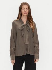 Gap Bluzka 618636-00 Brązowy Regular Fit. Brązowe bluzki damskie GAP, m, bez wzorów, z syntetyku, bez kołnierzyka, bez ramiączek. Za 229.99 zł.