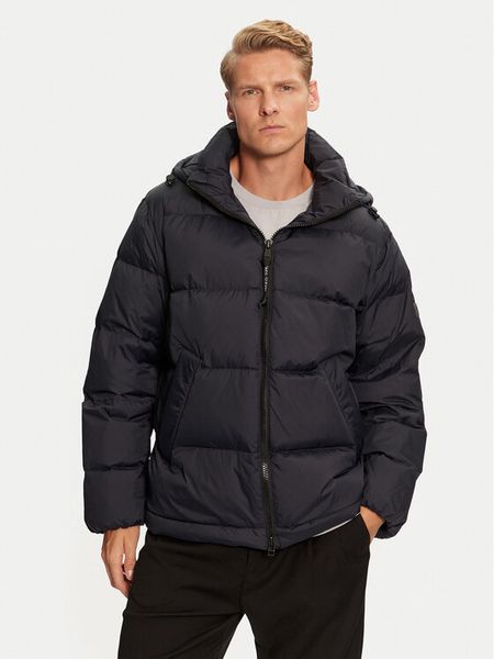 Marc O'Polo Kurtka puchowa 429 0960 70266 Granatowy Regular Fit. Niebieskie kurtki męskie Marc O'Polo, m, bez wzorów, z puchu, bez kaptura. Za 869.99 zł.