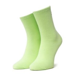 Skarpety długie DeeZee. Zielone skarpetki damskie DeeZee, bez wzorów. Za 14.99 zł.