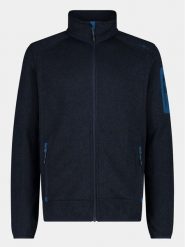 CMP Polar 3H60747N Niebieski Regular Fit. Niebieskie bluzy sportowe męskie CMP, m, bez wzorów, z polaru, bez kaptura. Za 199.99 zł.