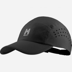 Czapka z daszkiem Millet Chamonix 5 Panel Cap Czarny Active Fit. Czarne czapki damskie Millet, bez wzorów, z tkaniny, sportowe. Za 159.00 zł.