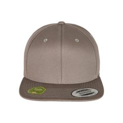 Czapka Flexfit organic cotton. Szare czapki damskie FLEXFIT, bez wzorów, z bawełny. Za 141.50 zł.