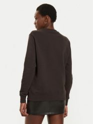 Pinko Bluza Tono 104111 A23Y Brązowy Regular Fit. Brązowe bluzy damskie Pinko, m, bez wzorów, z bawełny, bez ramiączek, bez kaptura. Za 409.99 zł.