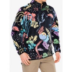 Bluza polarowa męska Kavu Teannaway. Czarne bluzy sportowe męskie KAVU, m, bez wzorów, z polaru, bez kaptura. Za 293.99 zł.