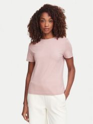 Guess T-Shirt V6RI07 J1314 Fioletowy jasny Regular Fit. Fioletowe t-shirty damskie Guess, xl, z aplikacjami, z bawełny, bez kołnierzyka, bez ramiączek. Za 154.99 zł.