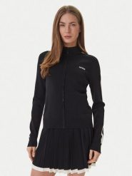 Guess Kardigan V6GR12 Z0752 Czarny Regular Fit. Czarne kardigany damskie Guess, xxs, z aplikacjami, z syntetyku, bez kołnierzyka. Za 569.99 zł.