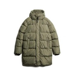 Kurtka z kapturem Superdry. Zielone kurtki sportowe męskie Superdry, s, bez wzorów, z dresówki, z kapturem. Za 771.95 zł.