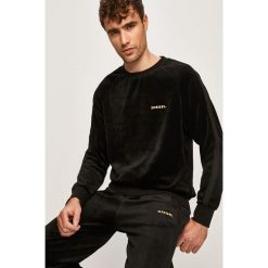 Diesel - Bluza. Czarne bluzy męskie Diesel, l, bez wzorów, z bawełny, bez ramiączek, bez kaptura. Za 349.90 zł.