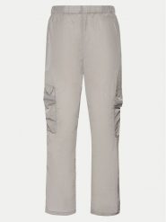 Rains Spodnie materiałowe Kano Pants Regular 19200 Szary Regular Fit. Szare spodnie materiałowe damskie Rains, bez wzorów, z materiału. Za 439.99 zł.