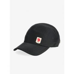 Czapka z daszkiem Fjallraven High Coast Wind Cap. Czarne czapki damskie Fjällräven, bez wzorów, sportowe. Za 135.99 zł.