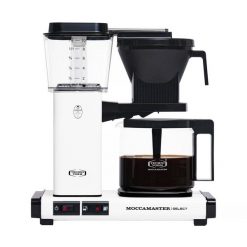 Moccamaster KGB Select Matt White ekspres przelewowy. Białe ekspresy przelewowe Moccamaster. W wyprzedaży za 999.00 zł.