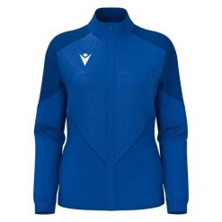 Damska bluza dresowa Macron Artemis. Niebieskie bluzy damskie Macron, m, bez wzorów, z dresówki, eleganckie, bez ramiączek, bez kaptura. Za 281.00 zł.