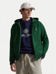 Polo Ralph Lauren Bluza 710881517508 Zielony Regular Fit. Zielone bluzy męskie Polo Ralph Lauren, m, bez wzorów, z bawełny, bez ramiączek, bez kaptura. Za 879.99 zł.