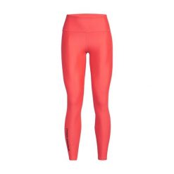 Legginsy Under Armour Damen Tight Tech Branded 1386408. Czerwone legginsy damskie Under Armour, bez wzorów, z elastanu. Za 284.30 zł.