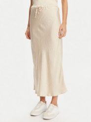 Marella Spódnica midi No 2513101055 Écru Regular Fit. Spódnice damskie Marella, bez wzorów, z acetatu, midi. Za 339.99 zł.