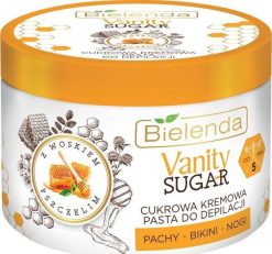 Bielenda Bielenda Vanity Sugar Cukrowa Kremowa Pasta do depilacji - bikini,pachy,nogi 100g. Białe stroje kąpielowe damskie Bielenda, bez wzorów. Za 27.99 zł.