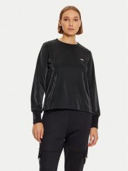 Liu Jo Sport Bluza TF4257 J4751 Czarny Regular Fit. Czarne bluzy damskie Liu Jo Sport, m, bez wzorów, z syntetyku, sportowe, bez ramiączek, bez kaptura. Za 379.99 zł.