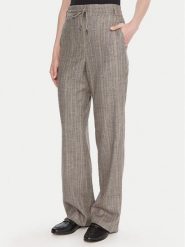 Marella Spodnie materiałowe Elodia 2523136071 Szary Regular Fit. Szare spodnie materiałowe damskie Marella, bez wzorów, z materiału. Za 969.99 zł.