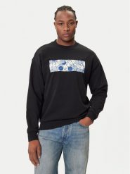 HUGO Bluza Neprix 50545129 Czarny Regular Fit. Czarne bluzy męskie Hugo, m, bez wzorów, z bawełny, bez ramiączek, bez kaptura. Za 299.99 zł.