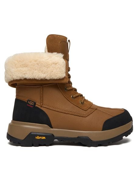 Ugg Śniegowce M Adirondack Boot XXV 1170770 Brązowy. Brązowe buty zimowe męskie UGG, bez wzorów, ze skóry, bez obcasa, bez zapięcia. Za 1,269.00 zł.