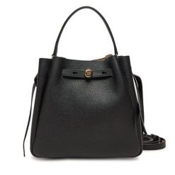 Torebka Tory Burch. Czarne torebki do ręki damskie Tory Burch, bez wzorów, bez dodatków. Za 2,129.00 zł.