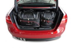 Torby Do Bagażnika Jaguar Xe 2015-2018 4Szt Kjust. Czarne torby podróżne damskie KJUST, bez wzorów, z kauczuku. Za 1,173.00 zł.