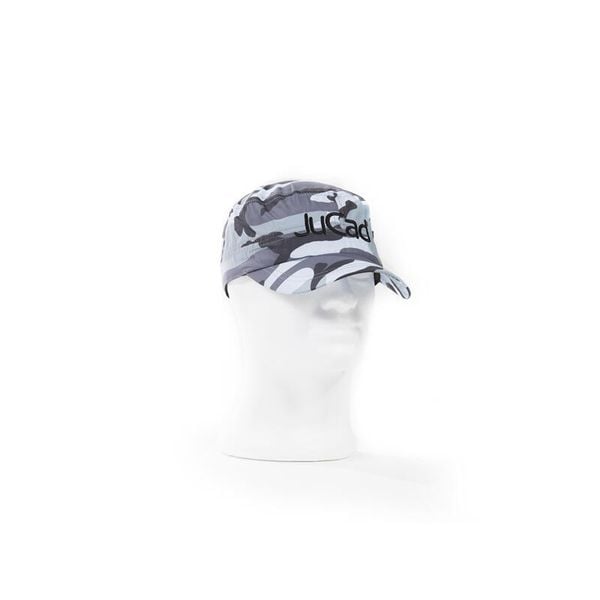 Czapka golfowa JuCad. Szare czapki damskie JUCAD, bez wzorów, z mikrofibry. Za 145.50 zł.