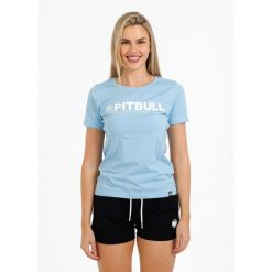 Koszulka bawełniana sportowa t-shirt dla dorosłych Pitbull R. Czarne koszulki sportowe damskie PITBULL, xs, bez wzorów, z bawełny, bez ramiączek. Za 79.00 zł.