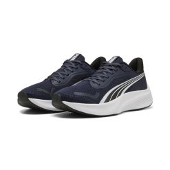 Buty do biegania Pounce Lite PUMA Navy Blue. Białe obuwie sportowe damskie Puma, bez wzorów, bez zapięcia, do biegania. Za 279.00 zł.