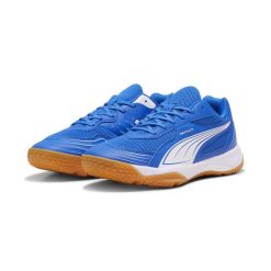 Halowe buty sportowe Solarflash III PUMA. Białe obuwie sportowe damskie Puma, bez wzorów, bez zapięcia. Za 299.00 zł.