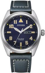 Zegarek Citizen Citizen Super Titanium BM8560-45L Zegarek męski niebieska tarcza 42 mm. Niebieskie zegarki męskie CITIZEN, bez wzorów. Za 1,034.99 zł.