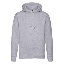 Męska Bluza Z Kapturem Premium. Niebieskie bluzy męskie fruit of the loom, m, bez wzorów, z kapturem. Za 133.99 zł.