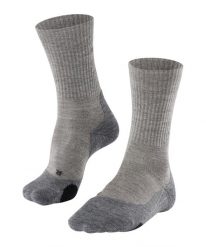 Skarpetki Falke TK2 Wool. Brązowe skarpety męskie Falke, bez wzorów, z poliamidu. Za 172.00 zł.