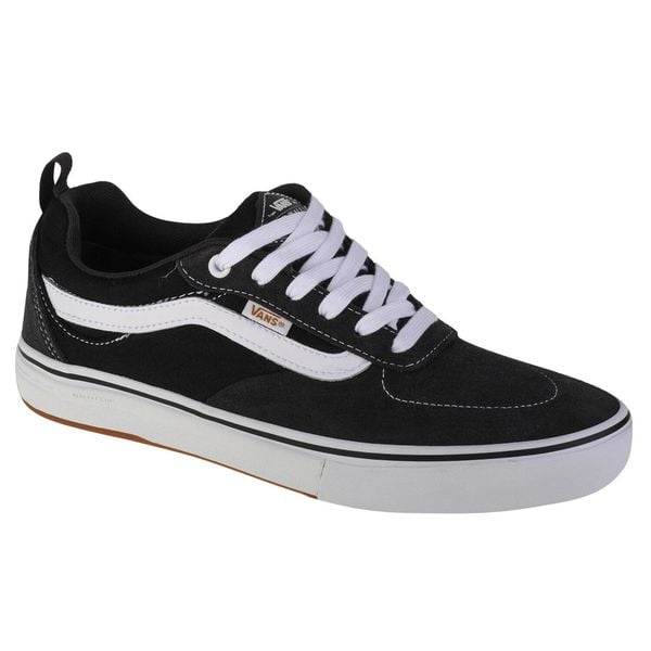 Buty sportowe do chodzenia unisex, Vans Twill Kyle Walker. Szare buty sportowe męskie Vans, bez wzorów, bez zapięcia, trekkingowe. Za 249.99 zł.