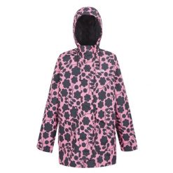 Kurtka Damska Orla Kiely Swing II Floral Waterproof Jacket. Czerwone kurtki sportowe damskie Regatta, m, bez wzorów, bez ramiączek, bez kaptura, trekkingowe. Za 166.99 zł.