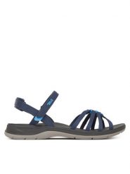 Teva Sandały Tirratraveler 1166130 Granatowy. Niebieskie sandały damskie Teva, bez wzorów, z materiału, bez obcasa, na płaskiej podeszwie, bez zapięcia. Za 399.99 zł.