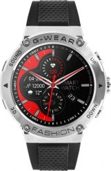 Smartwatch Watchmark G-WEAR Czarny. Czarne zegarki smartwatch watchmark, bez wzorów. Za 240.00 zł.