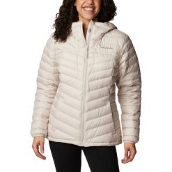 Kurtka sportowa damska Columbia Westridge Down Hooded Jacket. Brązowe kurtki sportowe damskie Columbia, s, bez wzorów, z materiału, bez ramiączek, z kapturem, trekkingowe. Za 549.99 zł.